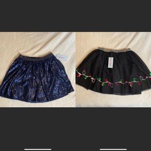 NWT Cat & Jack skirts, set of 2, size L, Large 10/12